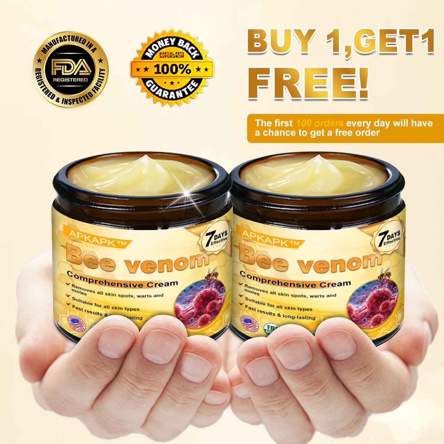 Bee VenomGlow™ Anti-Aging Cream