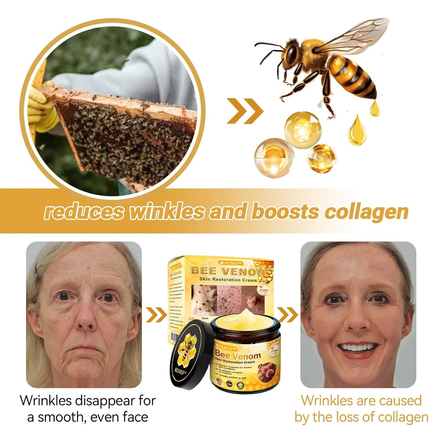 Bee VenomGlow™ Anti-Aging Cream